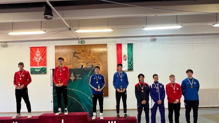 Azərbaycan qılıncoynadanı Macarıstanda bürünc medal qazanıb