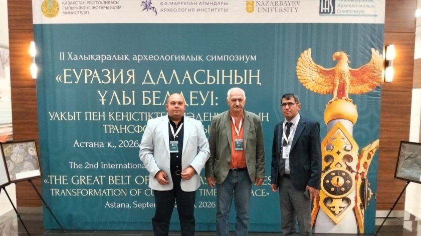 Arxeoloqlar beynəlxalq simpoziumda Azərbaycanın qədim mağaraları barədə məruzə ediblər