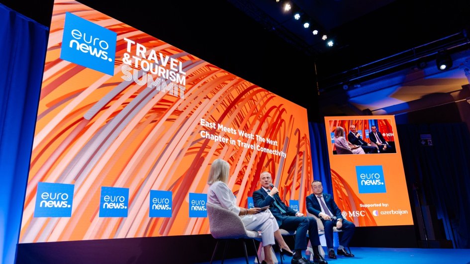 Azerbaijan’ tourism brand takes center stage at Euronews Travel and Tourism Summit 2026 in Brussels