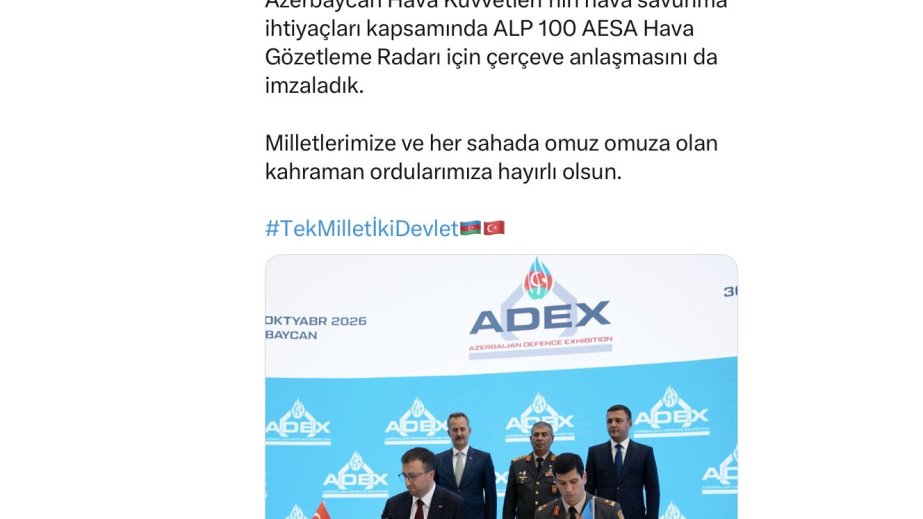 ASELSAN CEO: We remain committed to strengthening cooperation with brotherly Azerbaijan