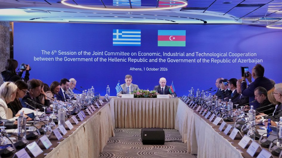 Sixth meeting of Azerbaijan-Greece Intergovernmental Commission held in Athens