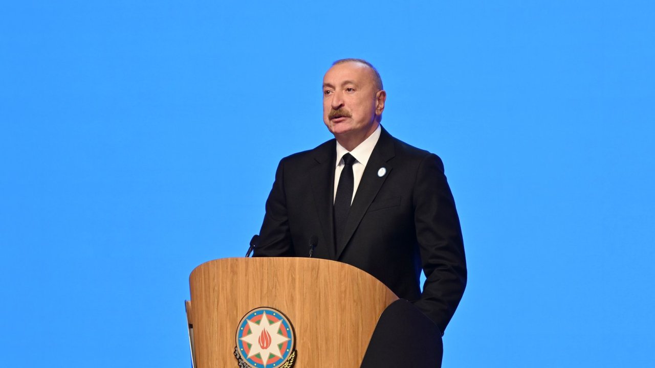 Prezident İlham Əliyev: Bütün silahları da pulla almışıq, özü də dünya qiymətinə - son gülləyə qədər