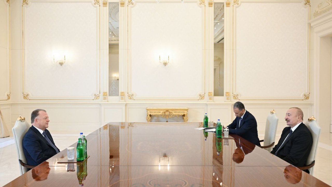 Prezident İlham Əliyev Beynəlxalq Cüdo Federasiyasının prezidentini qəbul edib