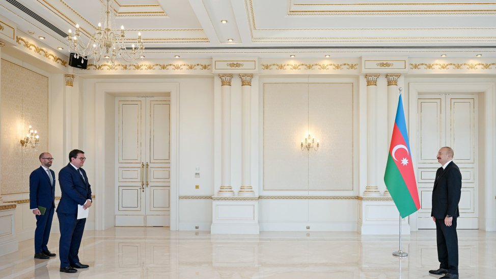 President Ilham Aliyev received newly appointed ambassador of Austria to Azerbaijan
