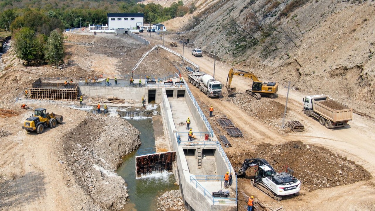 Laçında daha üç su elektrik stansiyası tikilir