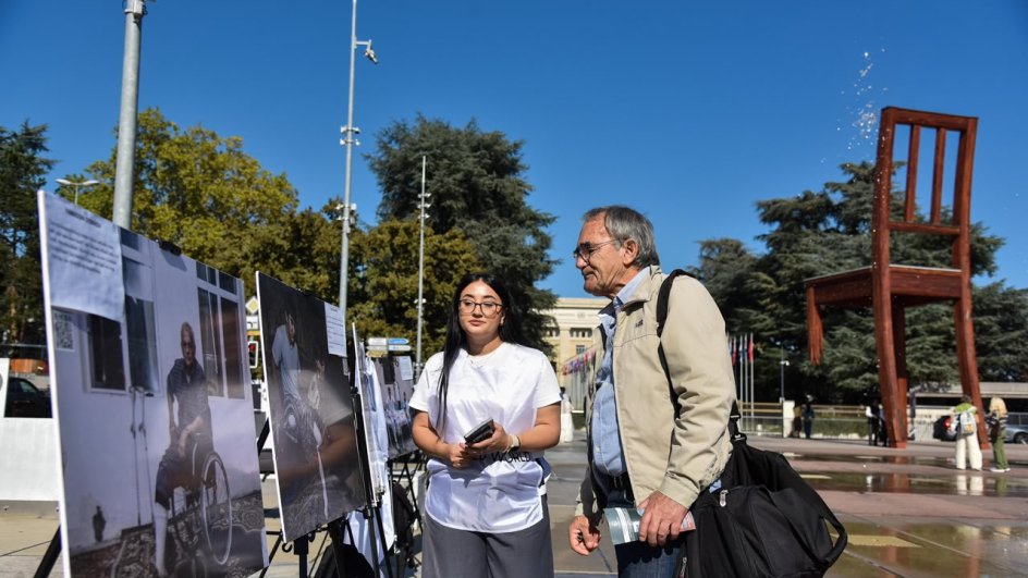 Photo exhibition on Armenia’s mine warfare against Azerbaijan opens in Geneva