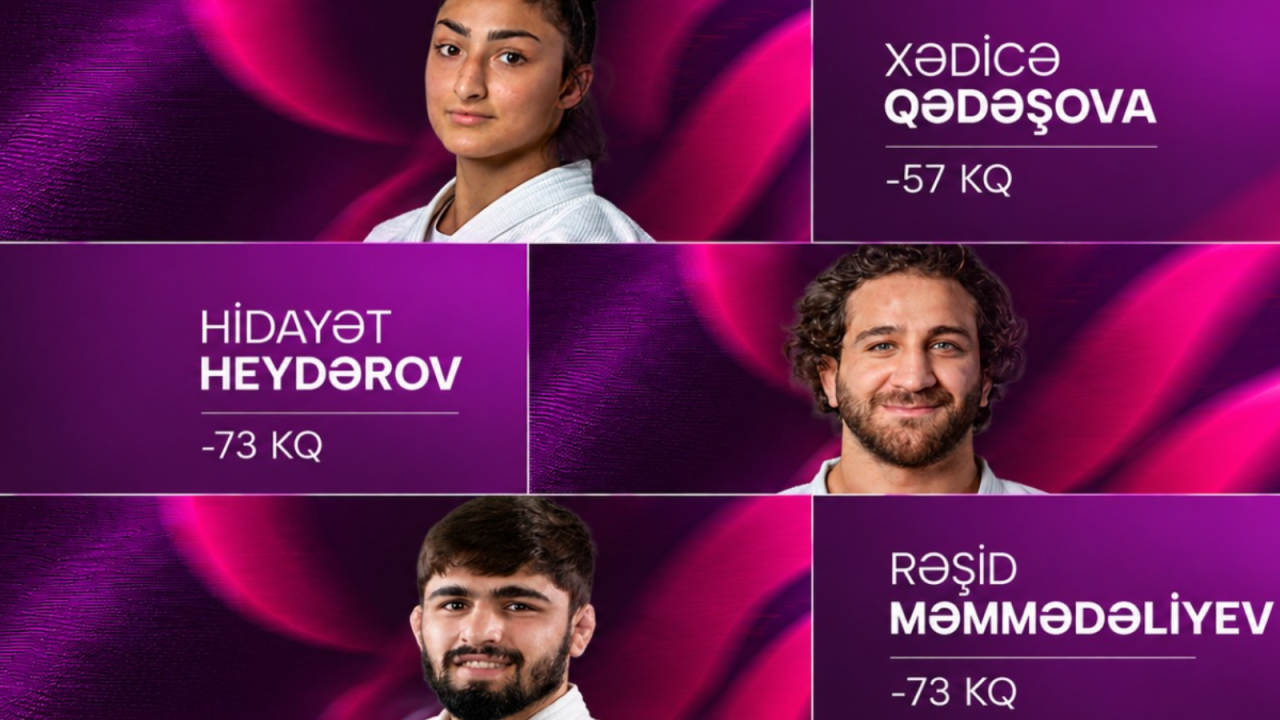 Cüdo üzrə dünya çempionatı: Hidayət Heydərov mübarizəyə başlayır