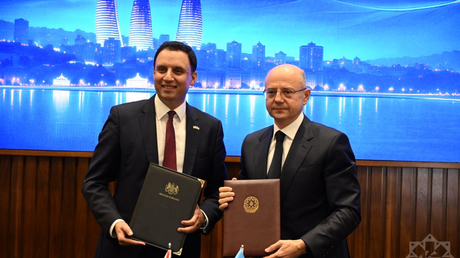 Azərbaycan və Böyük Britaniya arasında əməkdaşlığa dair 4 sənəd imzalanıb
