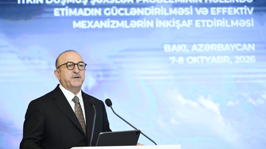 Mövlud Çavuşoğlu: İtkin düşmüş şəxslər məsələsi əməkdaşlıq, etimad və peşəkarlıq tələb edir