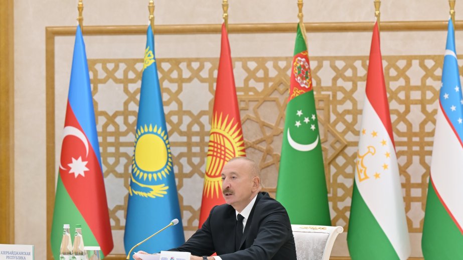 Prezident İlham Əliyev: Nəqliyyat Mərkəzi Asiya dövlətləri ilə Azərbaycan arasında əməkdaşlığın əsas sahələrindən biridir