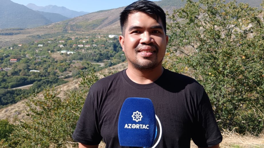 Filipino traveler: I have high expectations from expedition to Garabagh and East Zangezur
