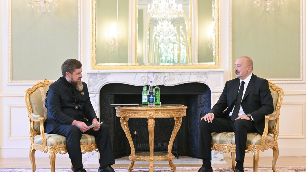 President Ilham Aliyev receives Head of Chechen Republic of Russia