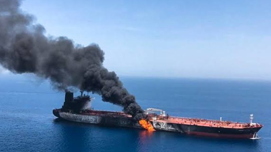 Iran’s Revolutionary Guard Navy says oil tanker struck mine in Strait of Hormuz