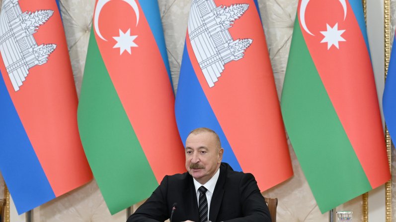 Prezident İlham Əliyev: Azərbaycan və Kamboca əlaqələri intensivləşdirmək barədə razılığa gəliblər