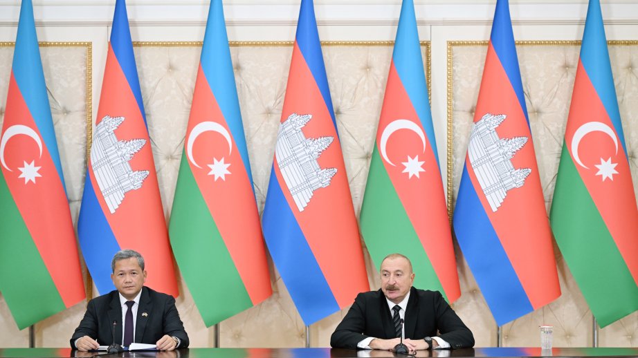 President: Azerbaijan, as a country situated just between Asia and Europe, plays a role in connectivity