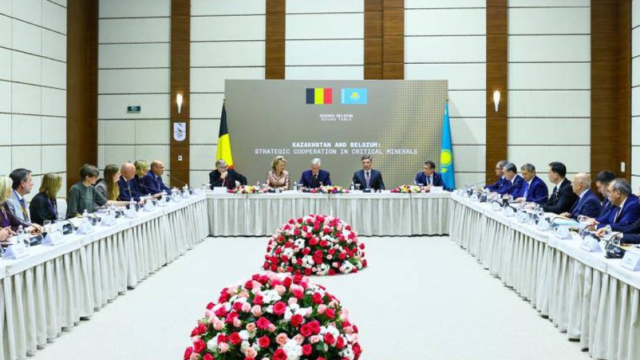 Qazaxıstan və Belçika kritik minerallar sahəsində əməkdaşlıq və Trans-Xəzər marşrutunun inkişafı məsələlərini müzakirə edib