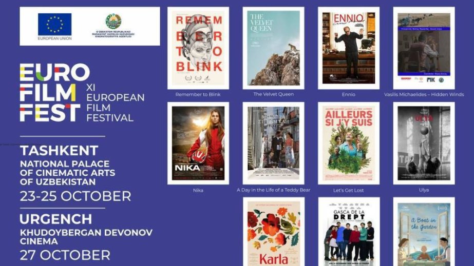 European Film Festival to take place in Uzbekistan