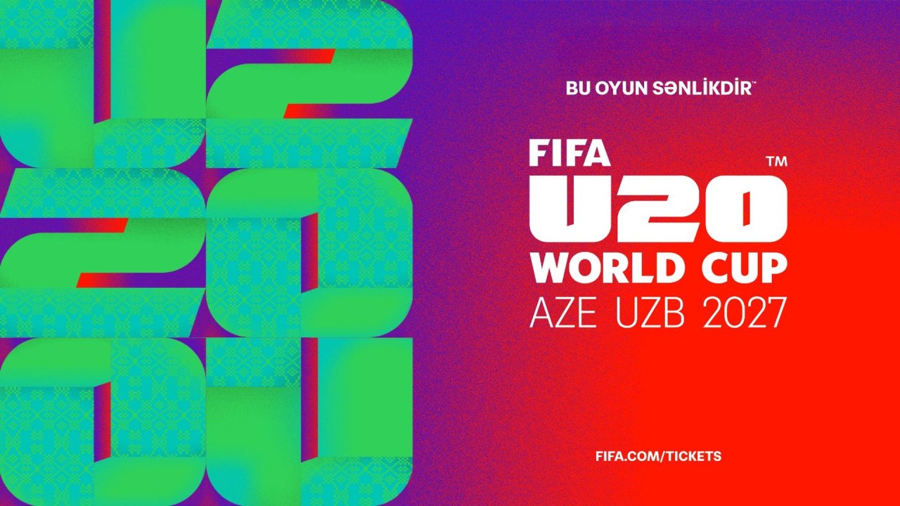 FIFA 2027-ci ildə keçiriləcək U-20 dünya çempionatının rəsmi brendini təqdim edib