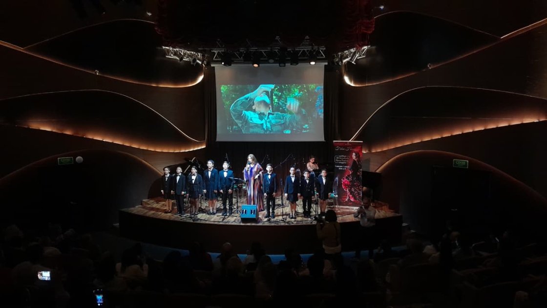 Şəhid ailələrindən olan istedadlı uşaqlar III Beynəlxalq Opera Festivalında iştirak ediblər
