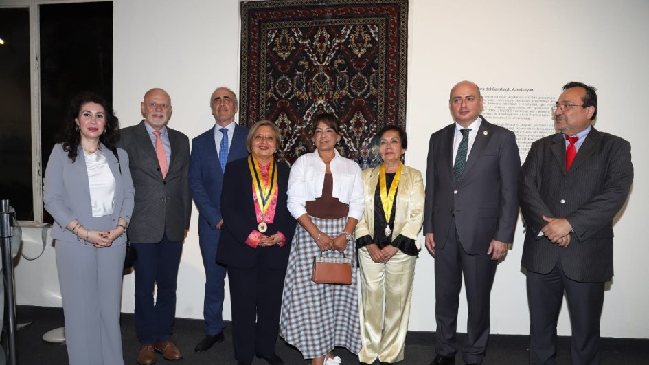 Garabagh carpet unveiled in Peru, showcasing Azerbaijan’s cultural heritage