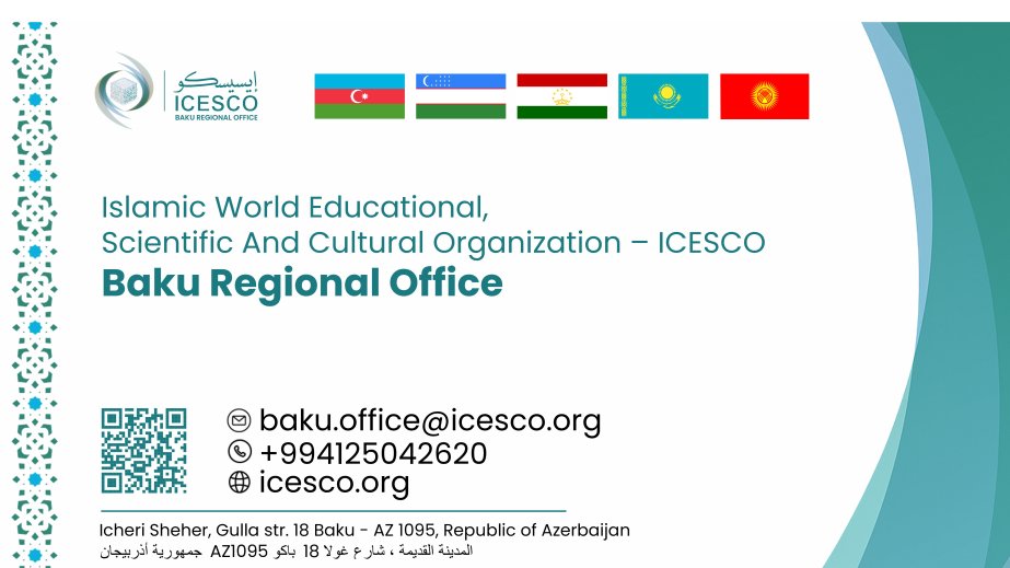 ICESCO Baku Regional Office to participate in 12th International Book Fair with special pavilion