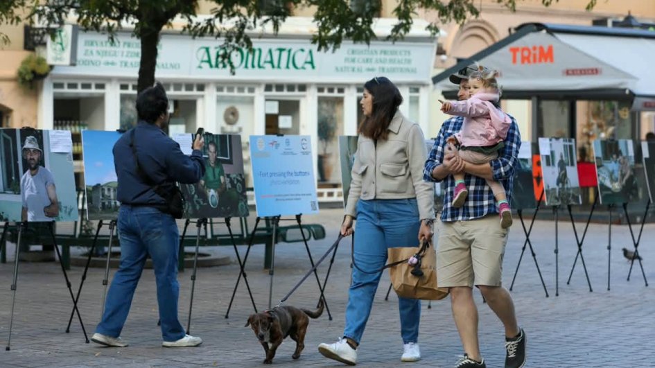 Azərbaycanın mina probleminə dair bu dəfə Xorvatiyada aksiya təşkil olunub