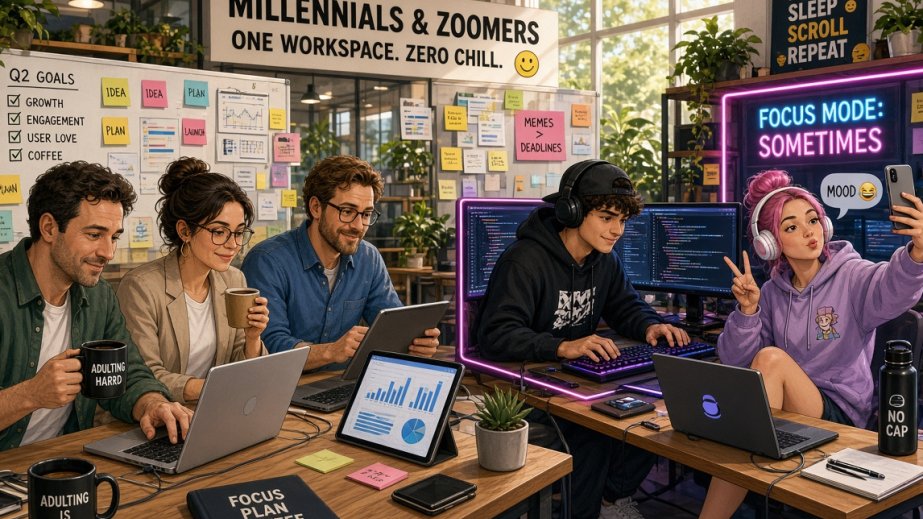 İş yerində millenniallarla zumerlər əslində nə ilə fərqlənirlər? – sosioloqun cavabı