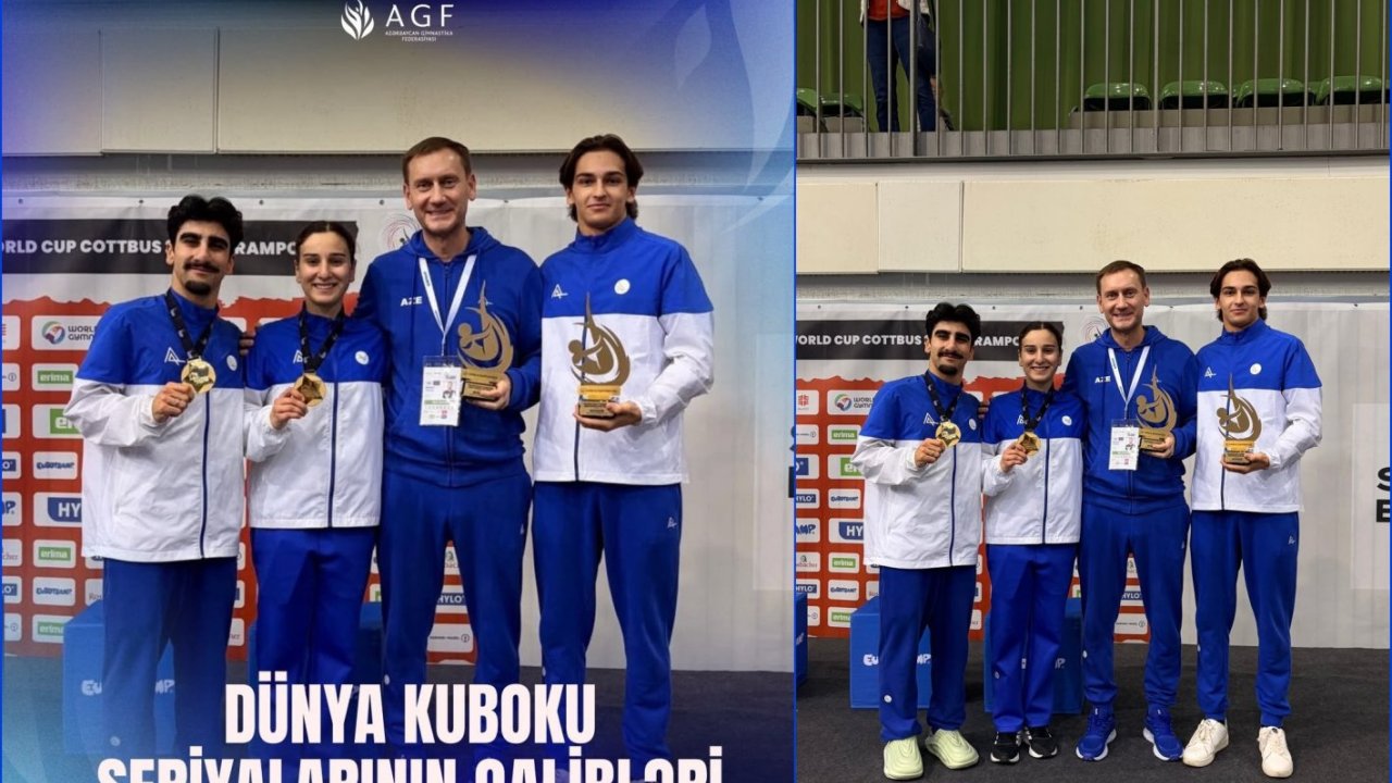 Azərbaycan gimnastları Dünya kuboku seriyalarının qalibi olublar
