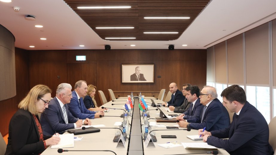 Xorvatiya şirkətlərinin Azərbaycanda həyata keçirilən layihələrdə iştirakı nəzərdən keçirilib