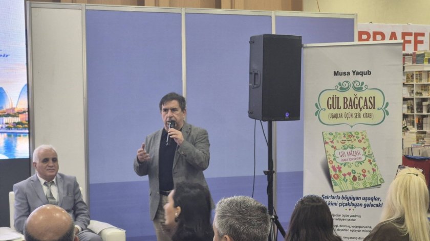 Xalq şairi Musa Yaqubun “Gül bağçası” kitabı təqdim olunub