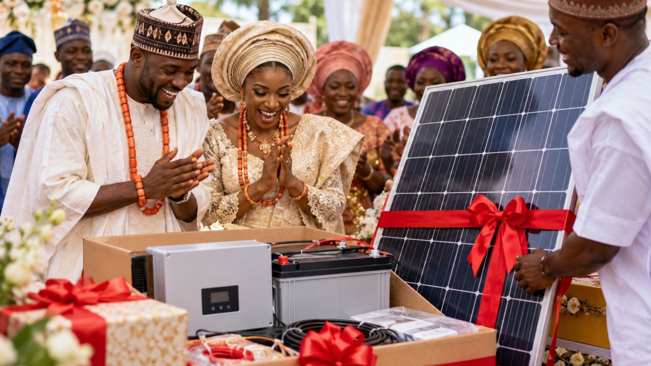 Toy hədiyyəsi kimi yataq dəsti yox, günəş paneli – Nigeriyada yeni dəb