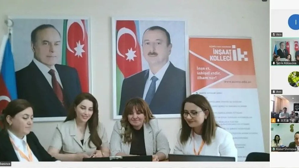 İnşaat Kolleci ilə Çinin Jiangsu İnformasiya Texnologiyaları Peşə Kolleci arasında Anlaşma Memorandumu imzalanıb