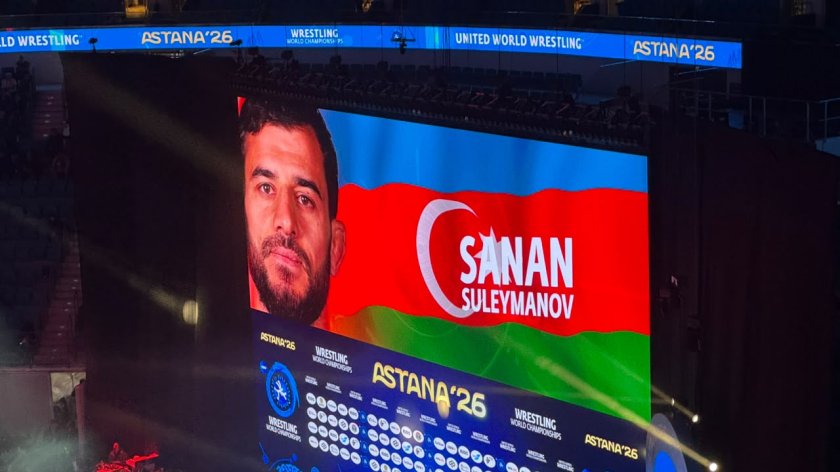 Greco-Roman wrestler Suleymanov wins Azerbaijan’s second gold medal at World Championships in Astana