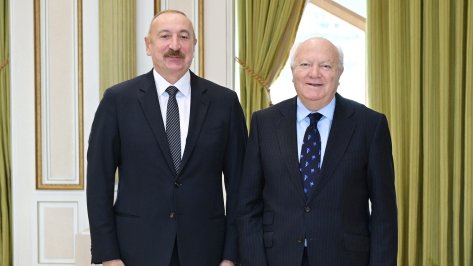 Azərbaycan Prezidenti İlham Əliyev BMT-nin Sivilizasiyalar Alyansının ali nümayəndəsini qəbul edib