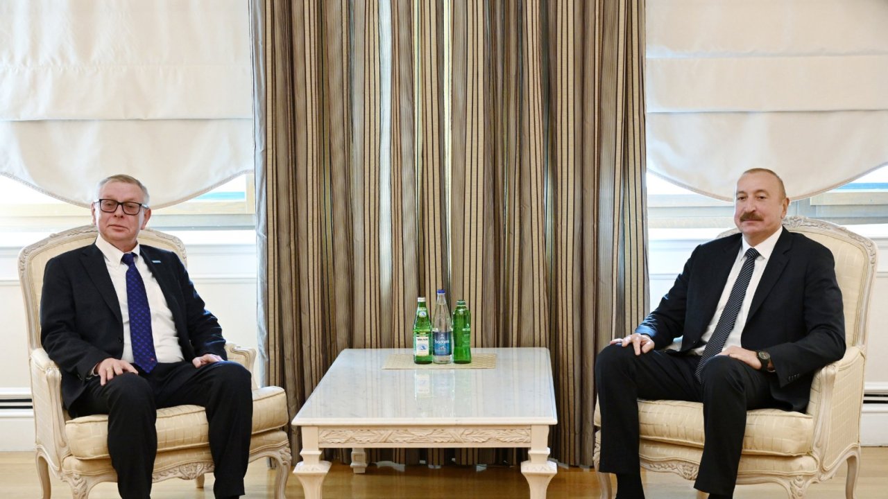 Prezident İlham Əliyev BMT-nin Terrorçuluqla Mübarizə İdarəsinin nümayəndəsi Aleksandr Zuyevi qəbul edib