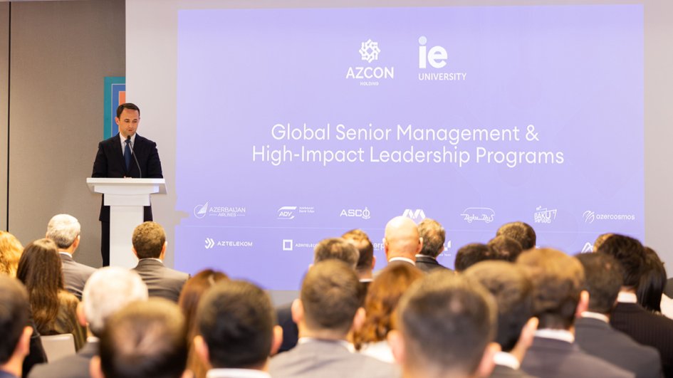 AZCON Holding-in IE Universiteti ilə birgə həyata keçirdiyi “Global Senior Management” proqramı uğurla yekunlaşıb